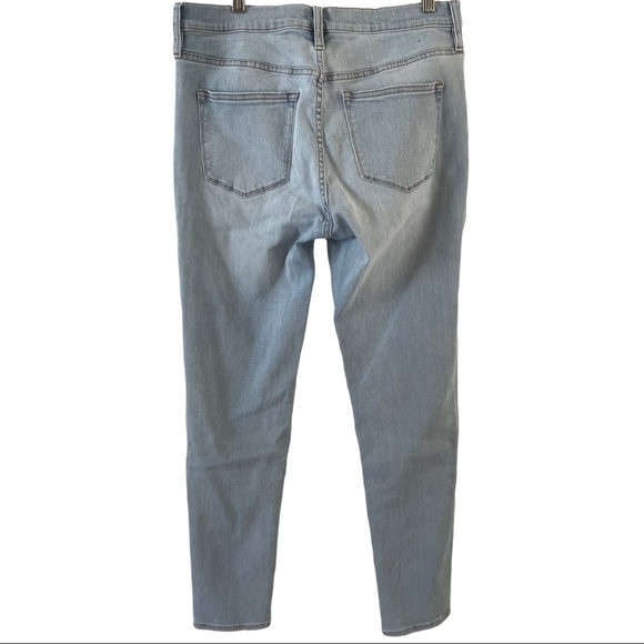 J. CREW 9” high-rise toothpick jeans sz 32 - Picture 2 of 3